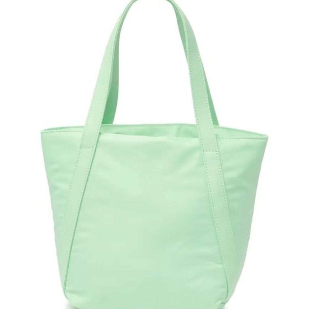 NWT Nordstrom Mini Nylon Tote - Yucca Green